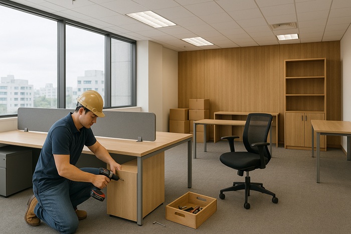 Thi công nội thất văn phòng